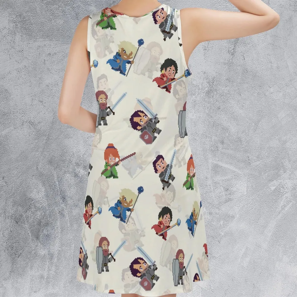 Pixel Fantasy Final Fantasy Sleeveless Dress - 3