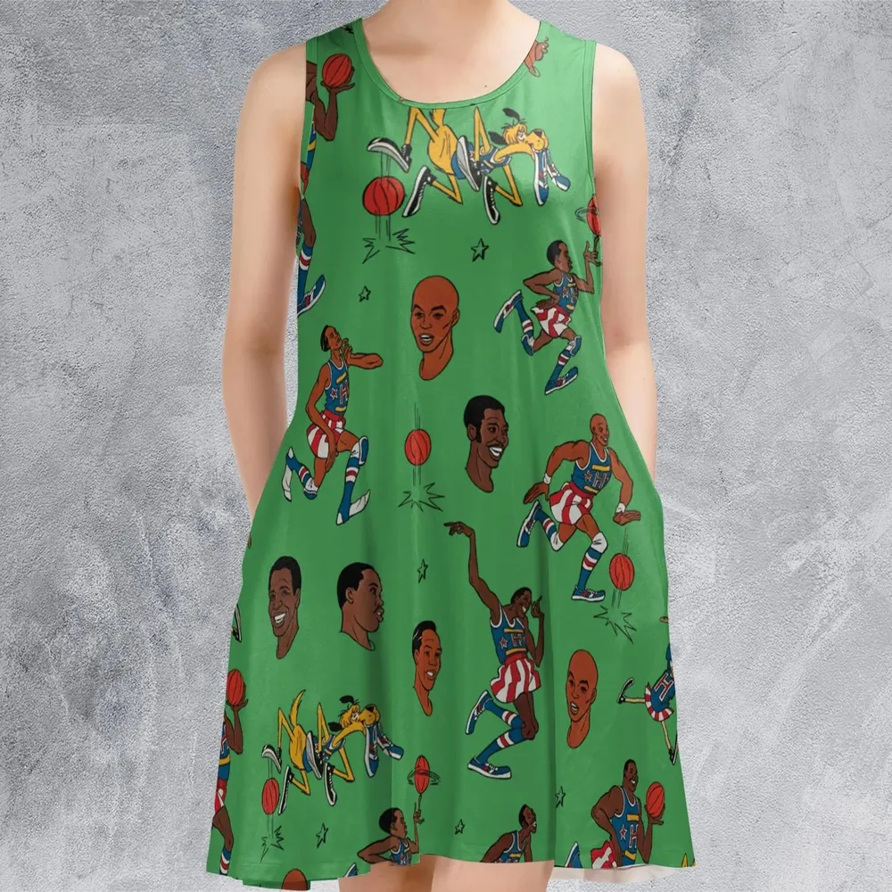 Harlem Globetrotters Characters Sleeveless Dress - 2