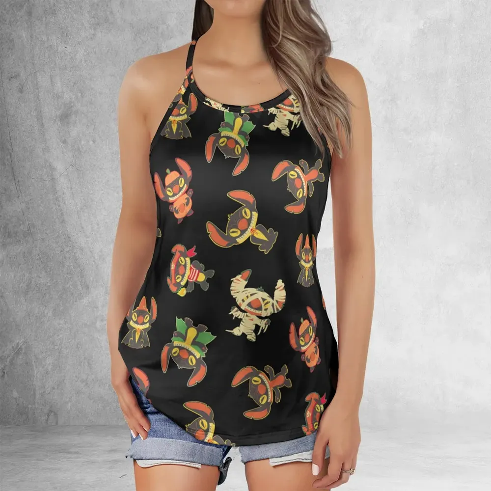 Stitch Halloween Costumes Criss Cross Tank Top - 2