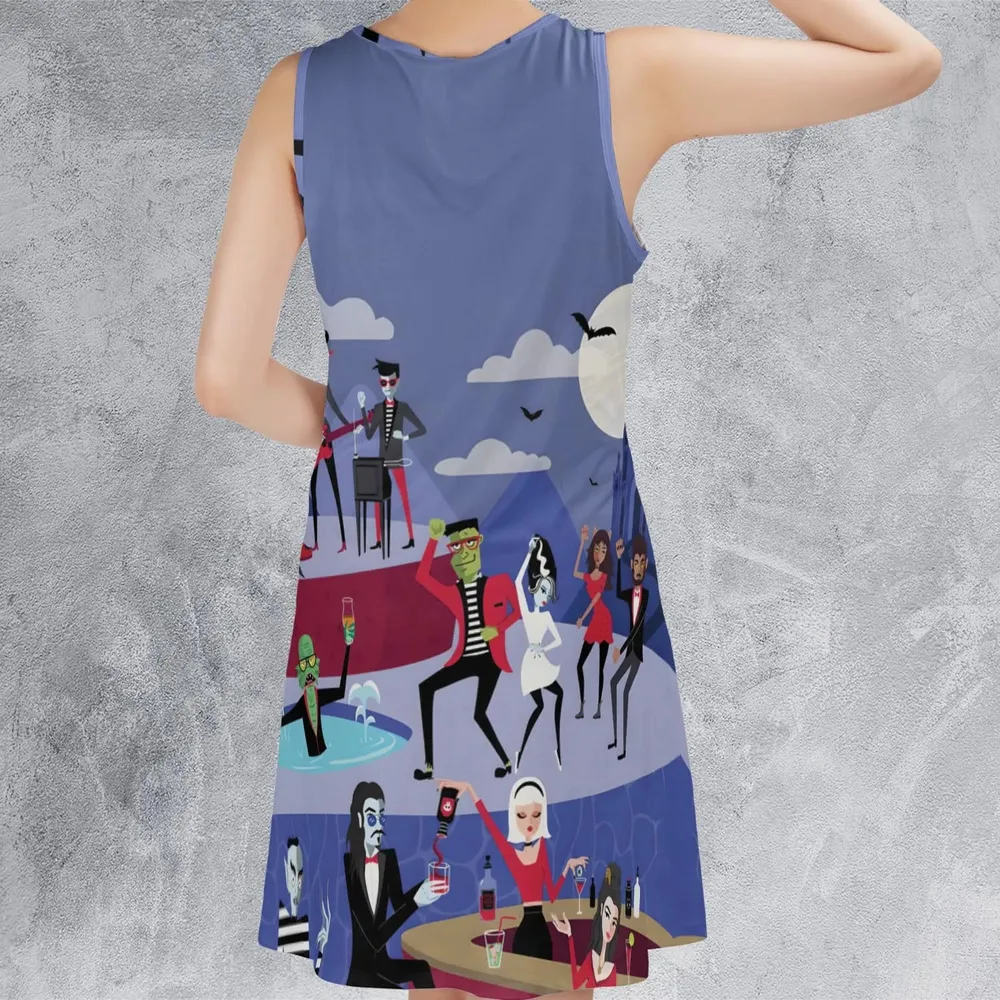 Monster Universal Dance Party Sleeveless Dress - 3