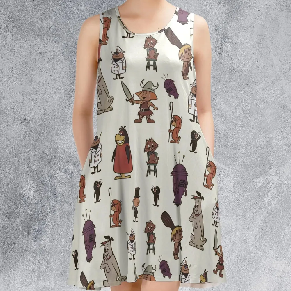 The Ruff and Reddy Show Sleeveless Dress - 2