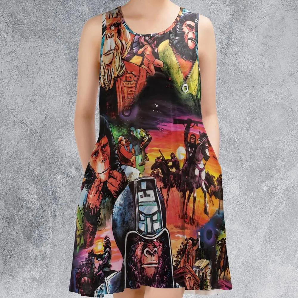 Planet of the Apes Sleeveless Dress - 2