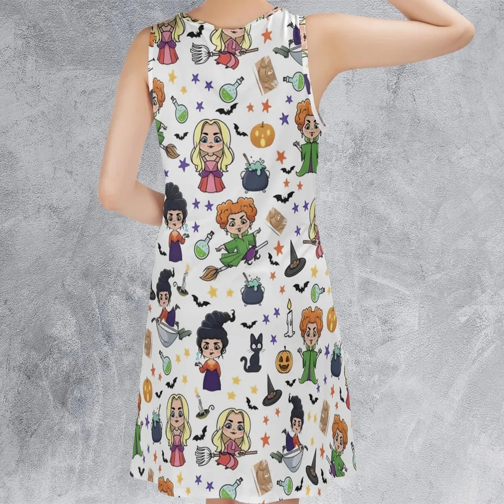 Enchanted Evenings Hocus Pocus Sleeveless Dress - 3