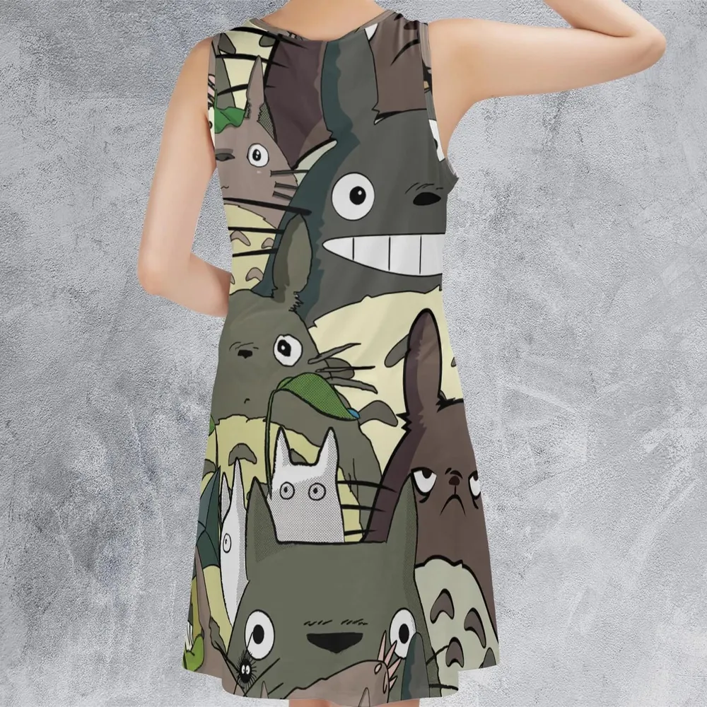 My Neighbor Totoro Sleeveless Dress - 3