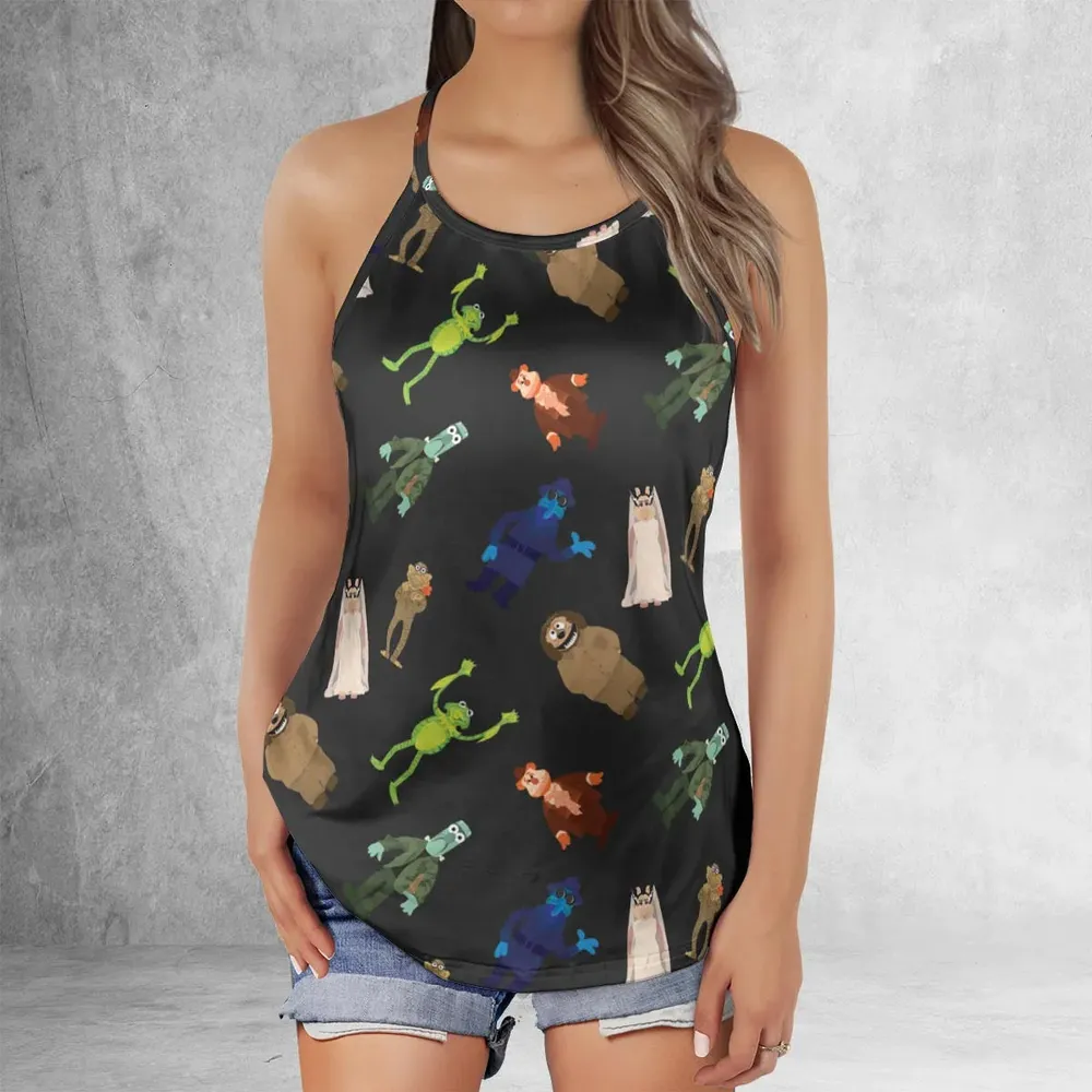 Muppet Monster Criss Cross Tank Top - 2