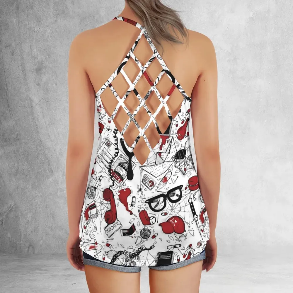Loser Club Gear The Loser Club Criss Cross Tank Top - 3