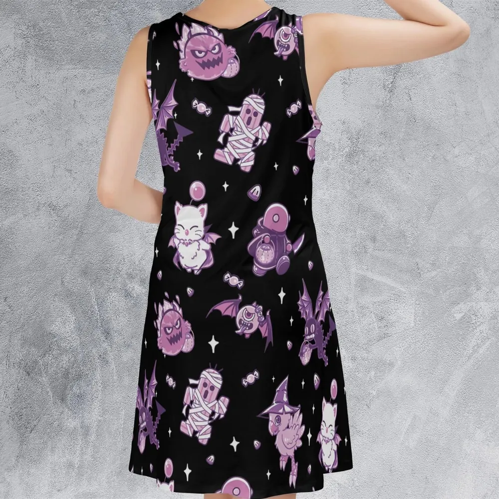 Halloween Final Fantasy Cuties Sleeveless Dress - 3