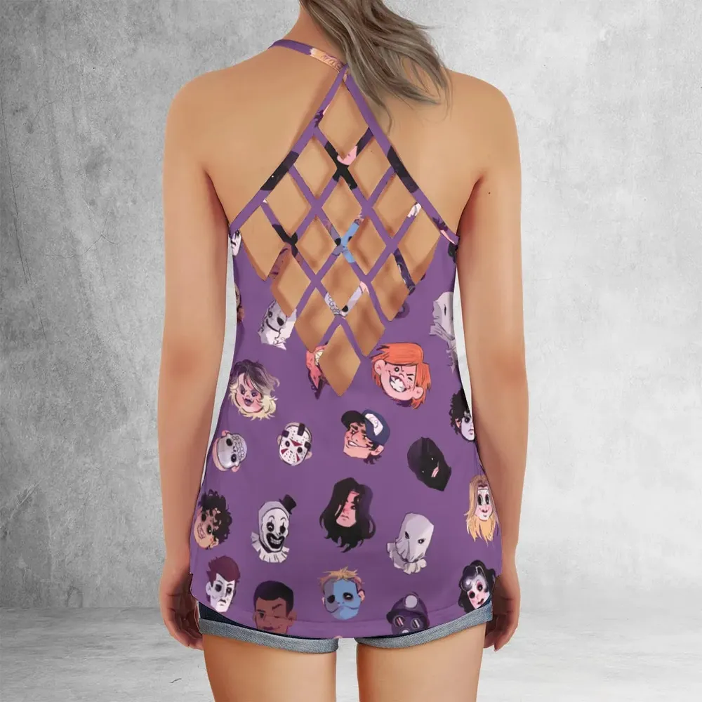 Happy Octubre! Criss Cross Tank Top - 3