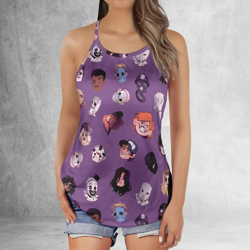 Happy Octubre! Criss Cross Tank Top - 2