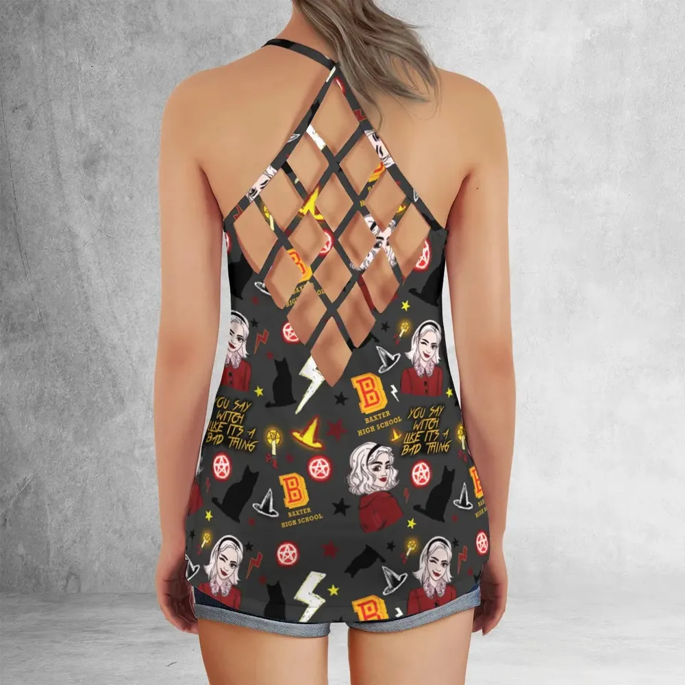 Chilling Adventures Criss Cross Tank Top - 3