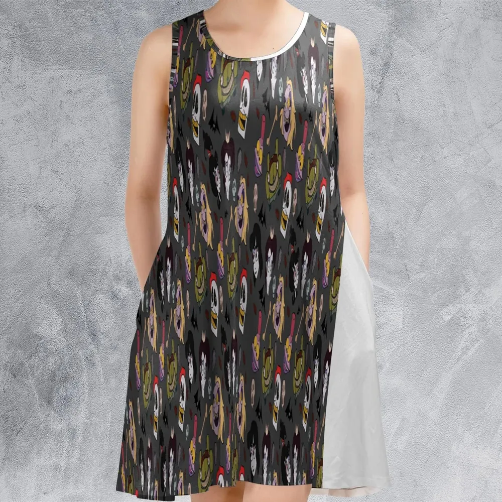 Beetlejuice Animated Sleeveless Dress - 2
