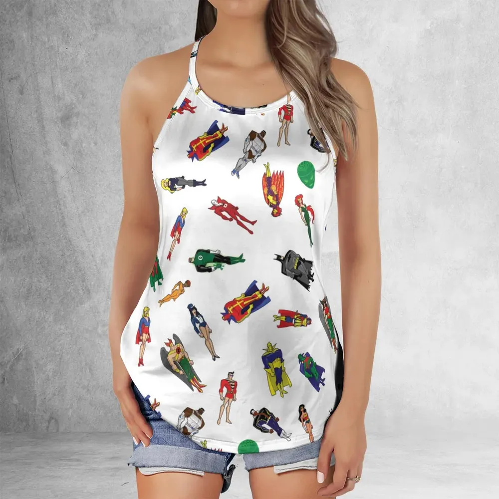 My Ultimate Justice League Criss Cross Tank Top - 2