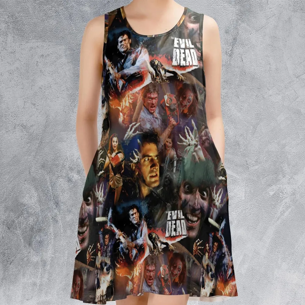 Classic Horror Evil Dead Sleeveless Dress - 2