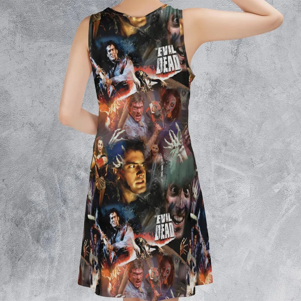 Classic Horror Evil Dead Sleeveless Dress - 3