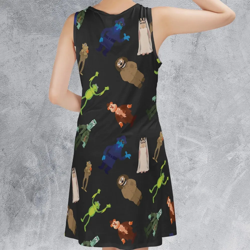 Muppet Monster Sleeveless Dress - 3