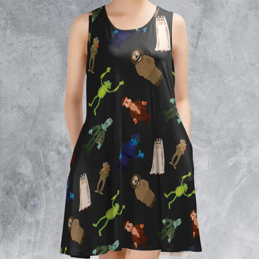 Muppet Monster Sleeveless Dress - 2