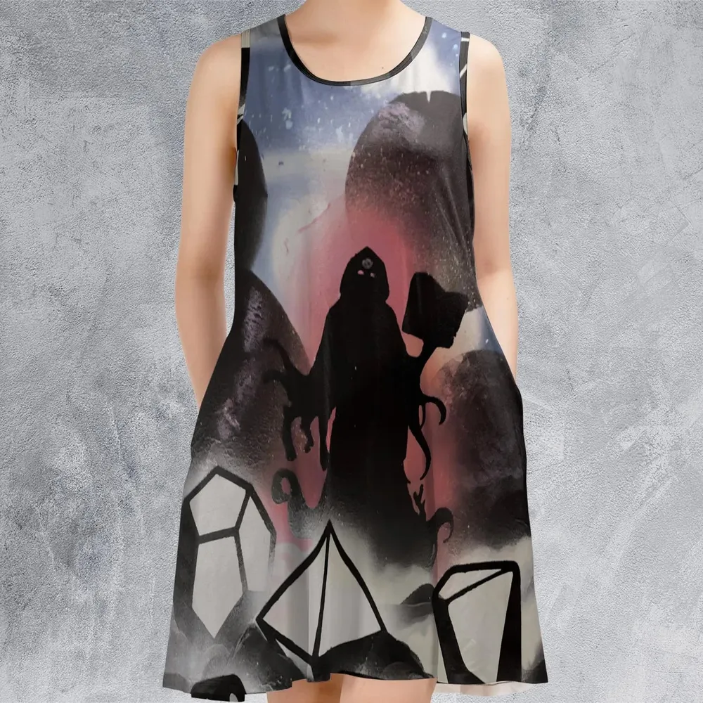 How I Roll DnD Sleeveless Dress - 2