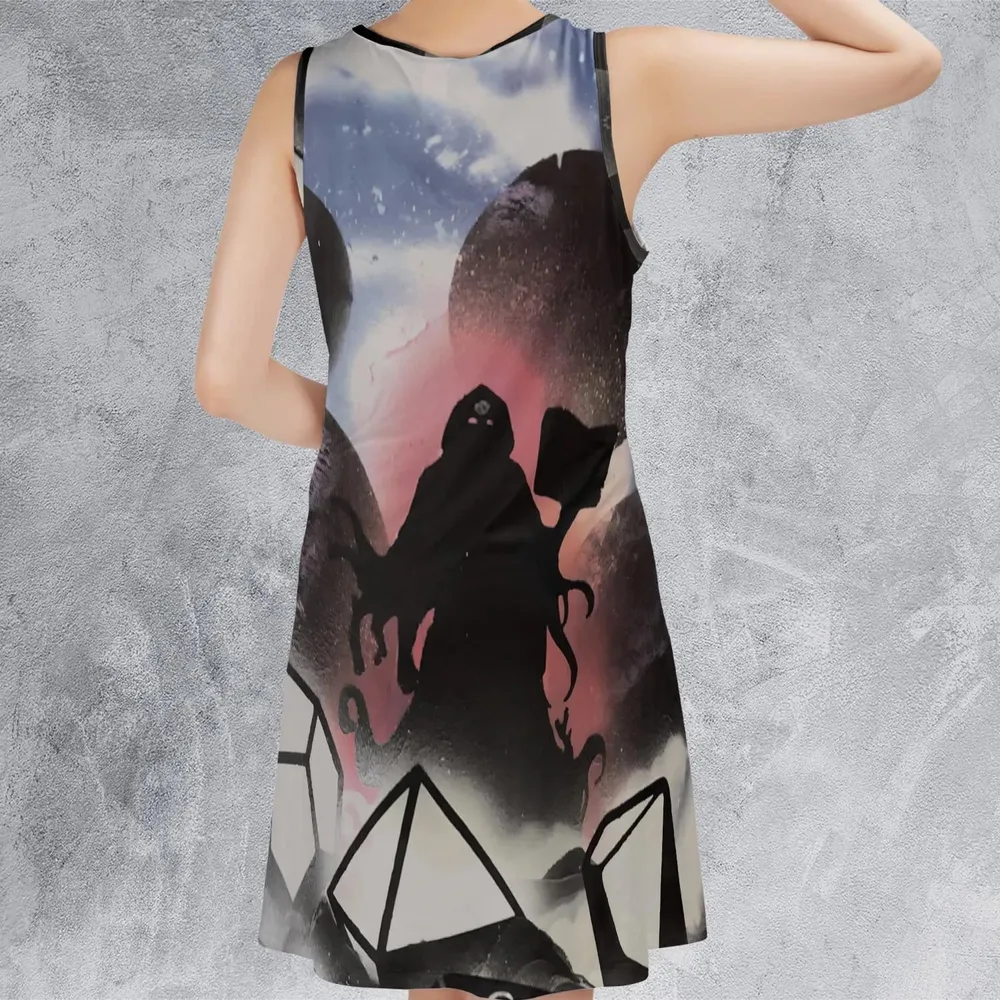 How I Roll DnD Sleeveless Dress - 3