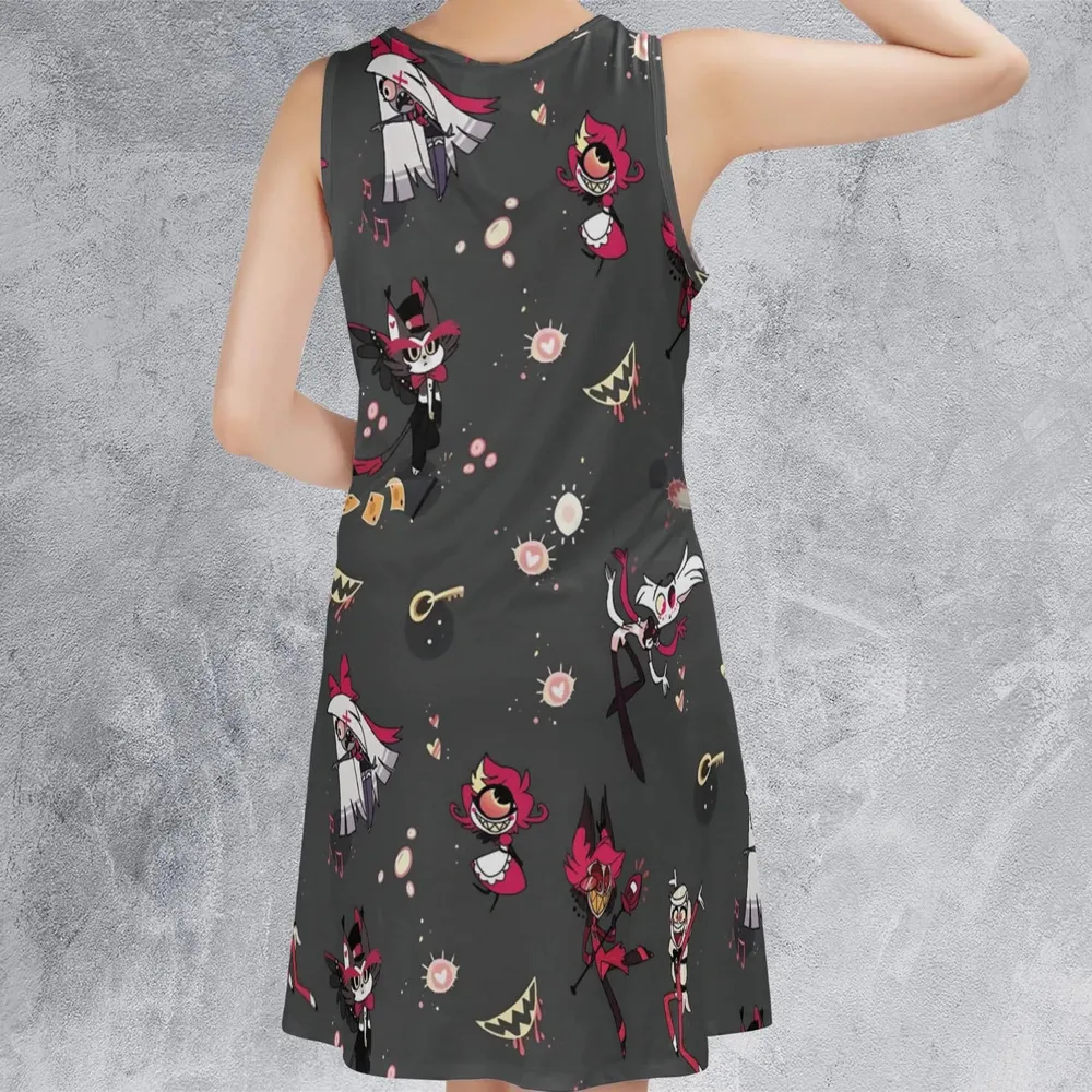 Helluva Hazbin Sleeveless Dress - 3