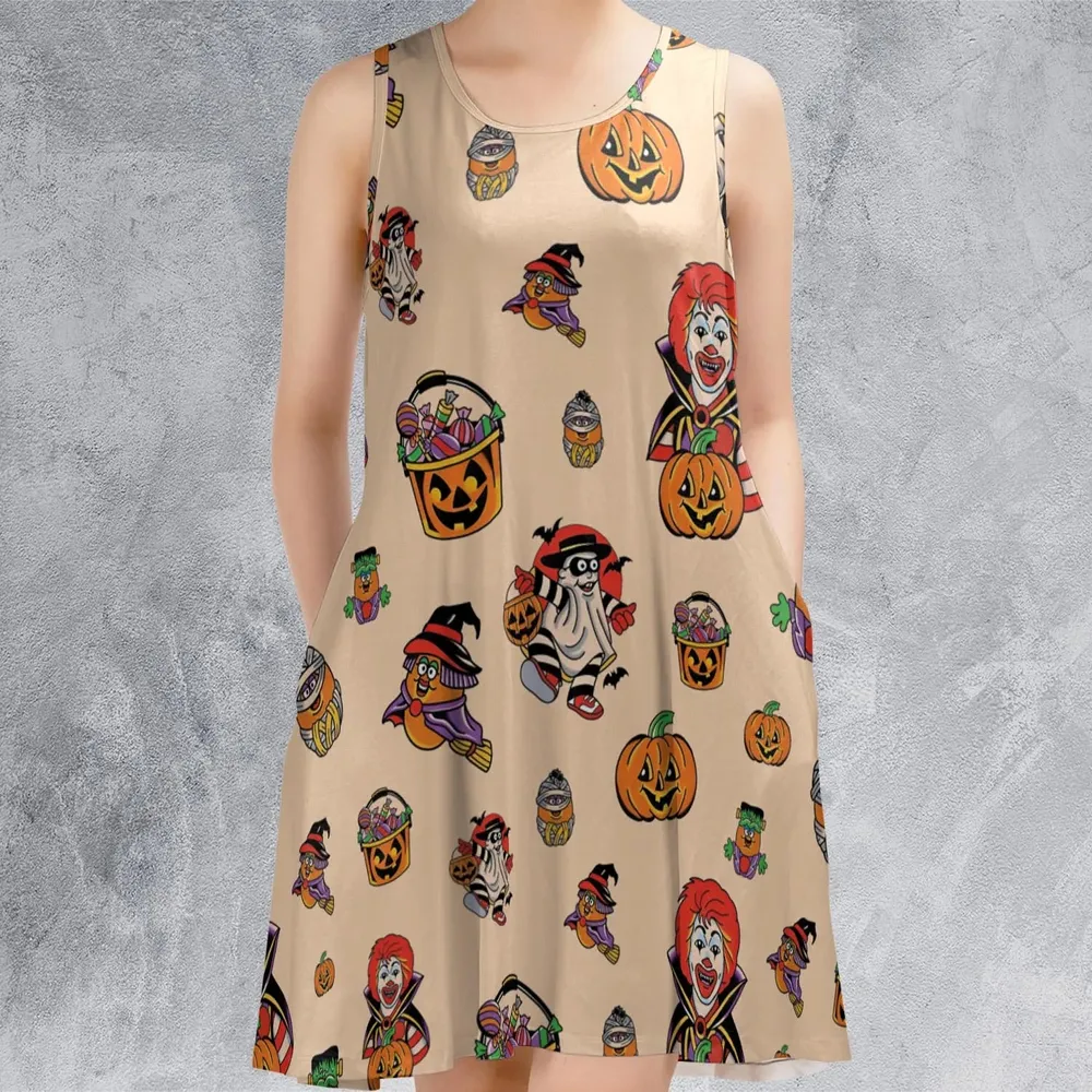 McDonaldland Halloween Sleeveless Dress - 2