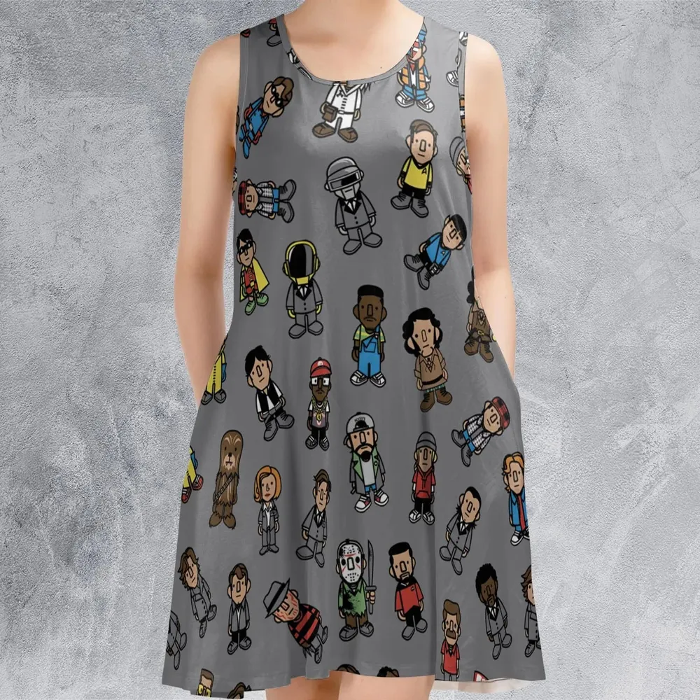 Homies Sleeveless Dress - 2