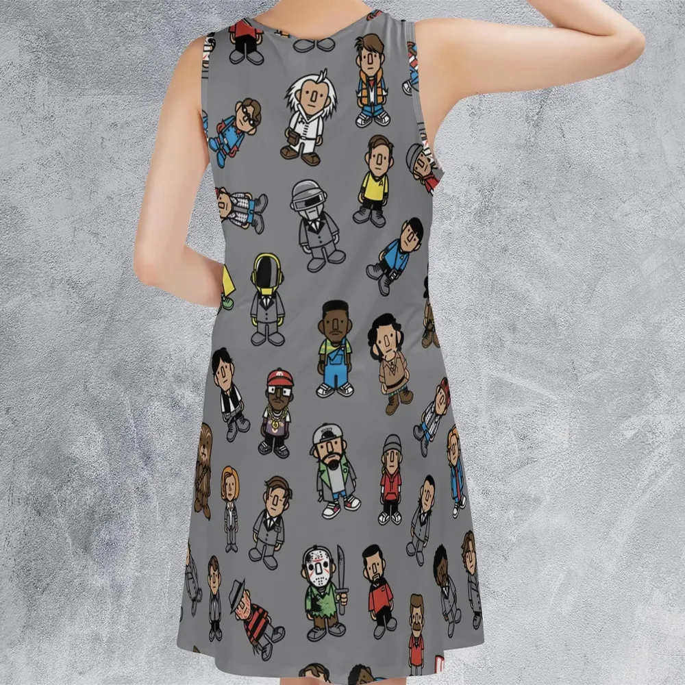 Homies Sleeveless Dress - 3