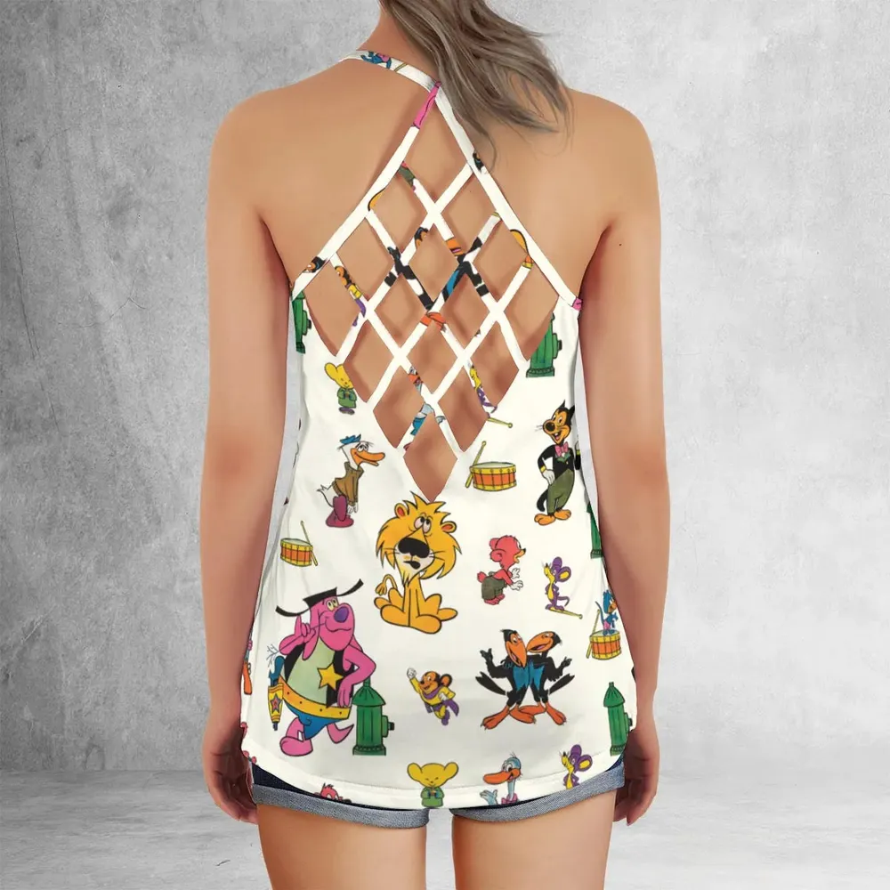 Terrytoons Characters Criss Cross Tank Top - 3