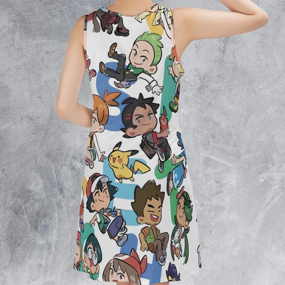Pokemon Trainer Sleeveless Dress - 3