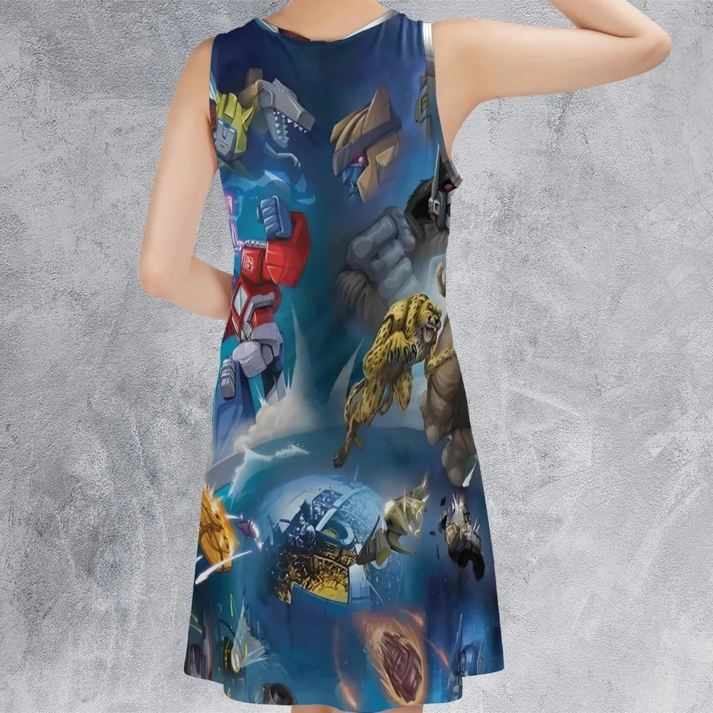Beast Wars Sleeveless Dress - 3