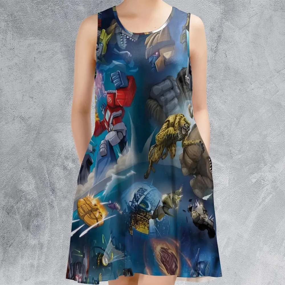 Beast Wars Sleeveless Dress - 2