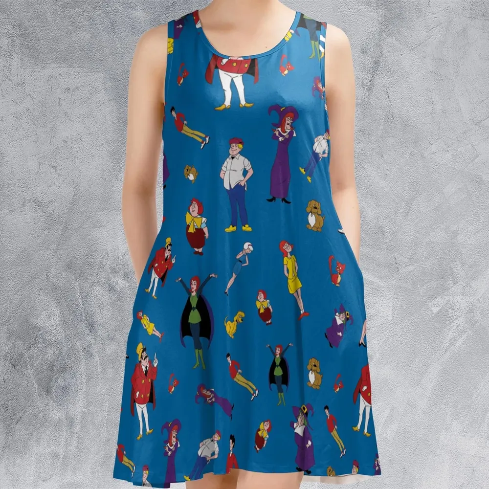 Sabrina The Teenage Witch Sleeveless Dress - 2