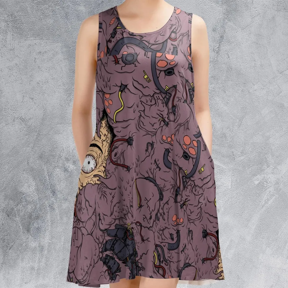 Uncontrollable Power Akira Sleeveless Dress - 2