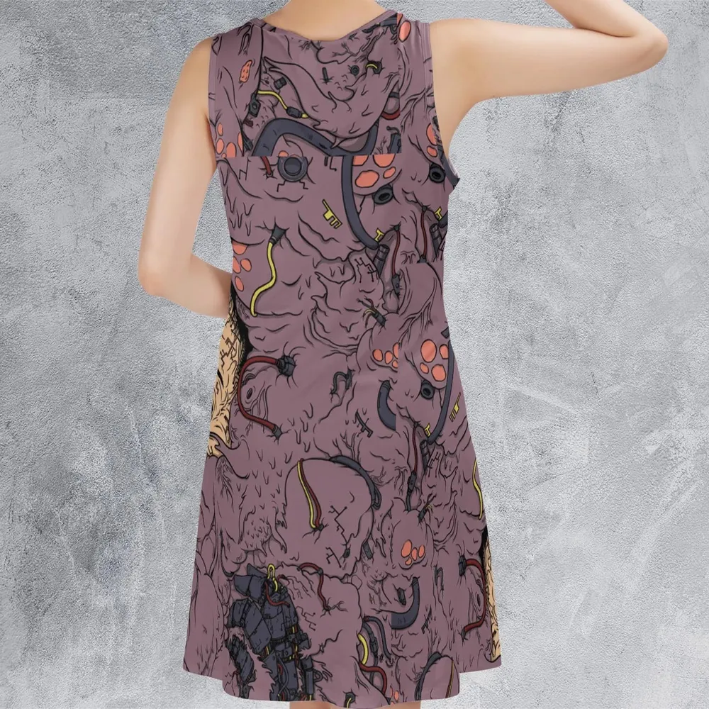 Uncontrollable Power Akira Sleeveless Dress - 3