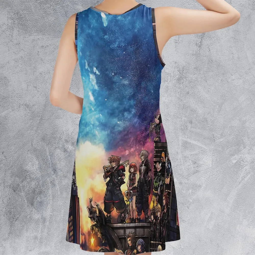 KH3 Kingdom Heart Sleeveless Dress - 3