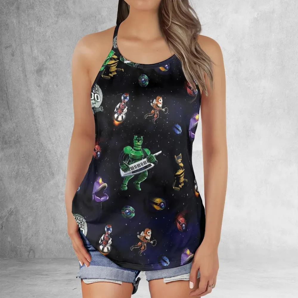Robot Roll Call MST3K Criss Cross Tank Top - 2