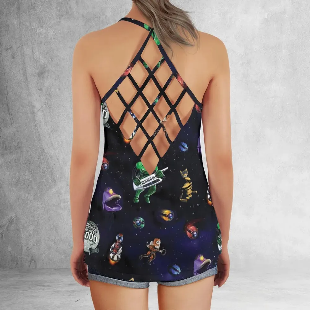 Robot Roll Call MST3K Criss Cross Tank Top - 3
