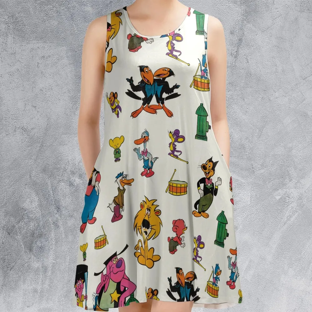 Terrytoons Characters Sleeveless Dress - 2