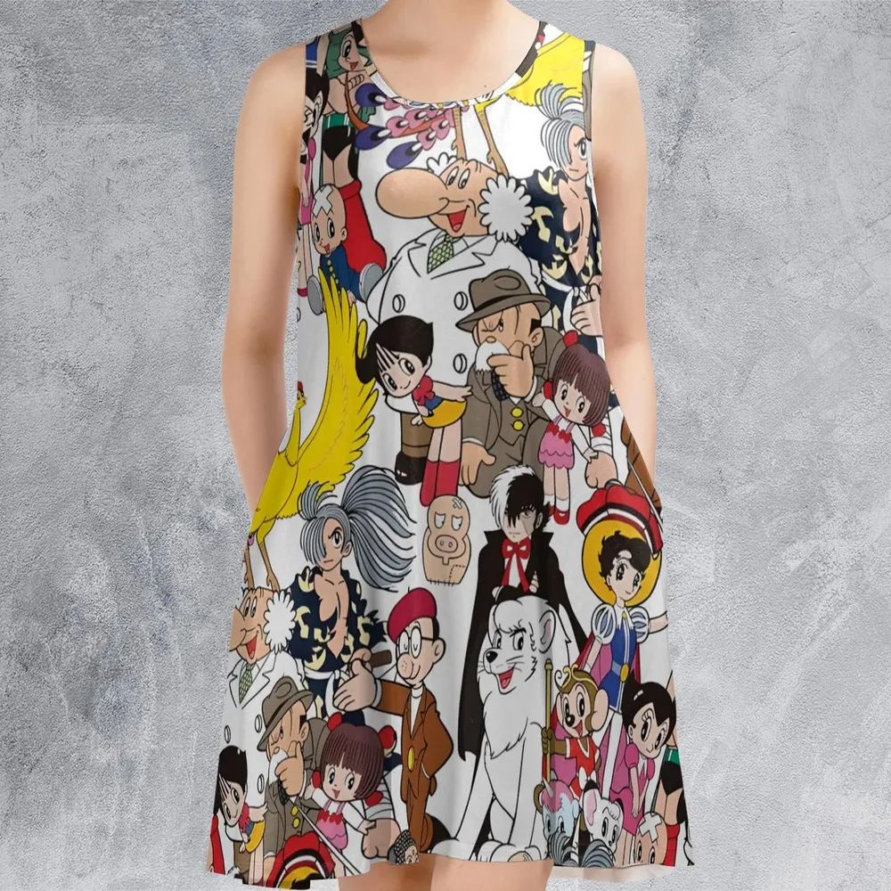 Mighty Atom Astro Boy Sleeveless Dress - 2