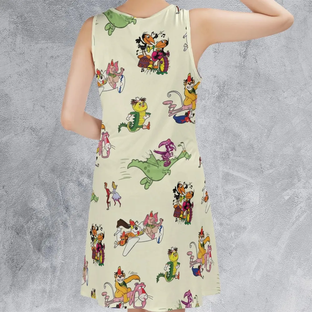 NBC Vintage Cartoon Sleeveless Dress - 3
