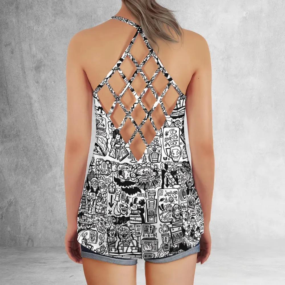 Classic Adventures The Goonies Criss Cross Tank Top - 3