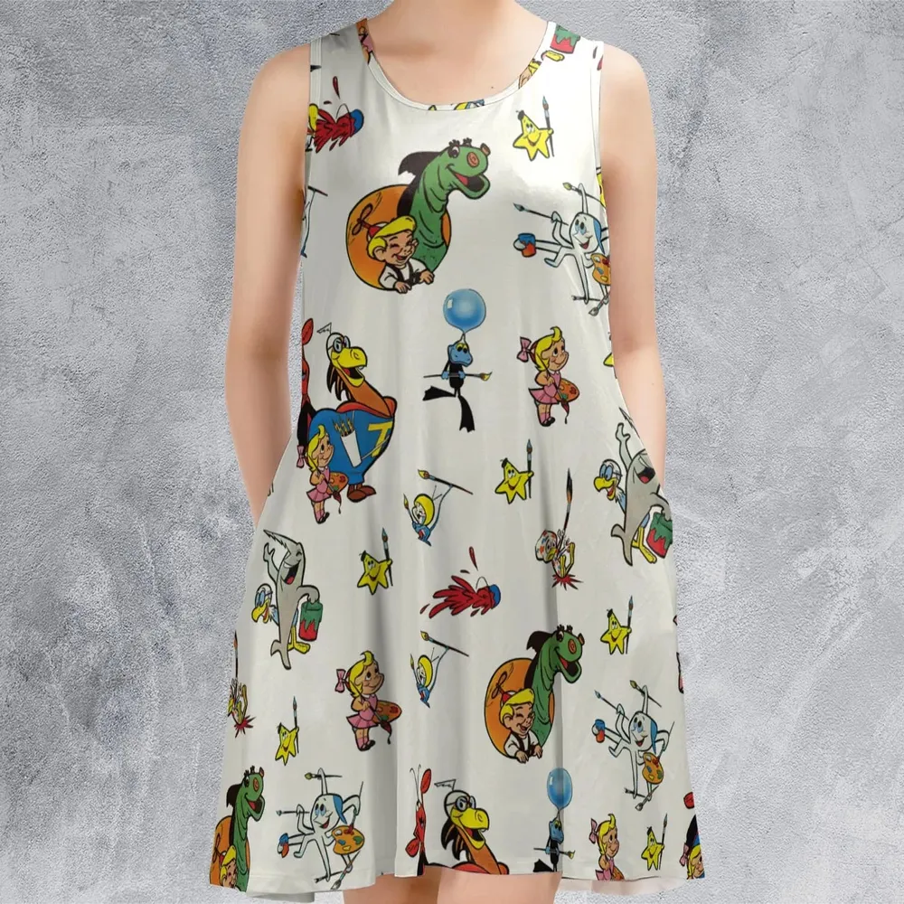 The Bob Clampett Characters Sleeveless Dress - 2