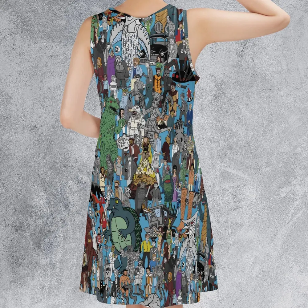 Where's Servo MST3K Sleeveless Dress - 3