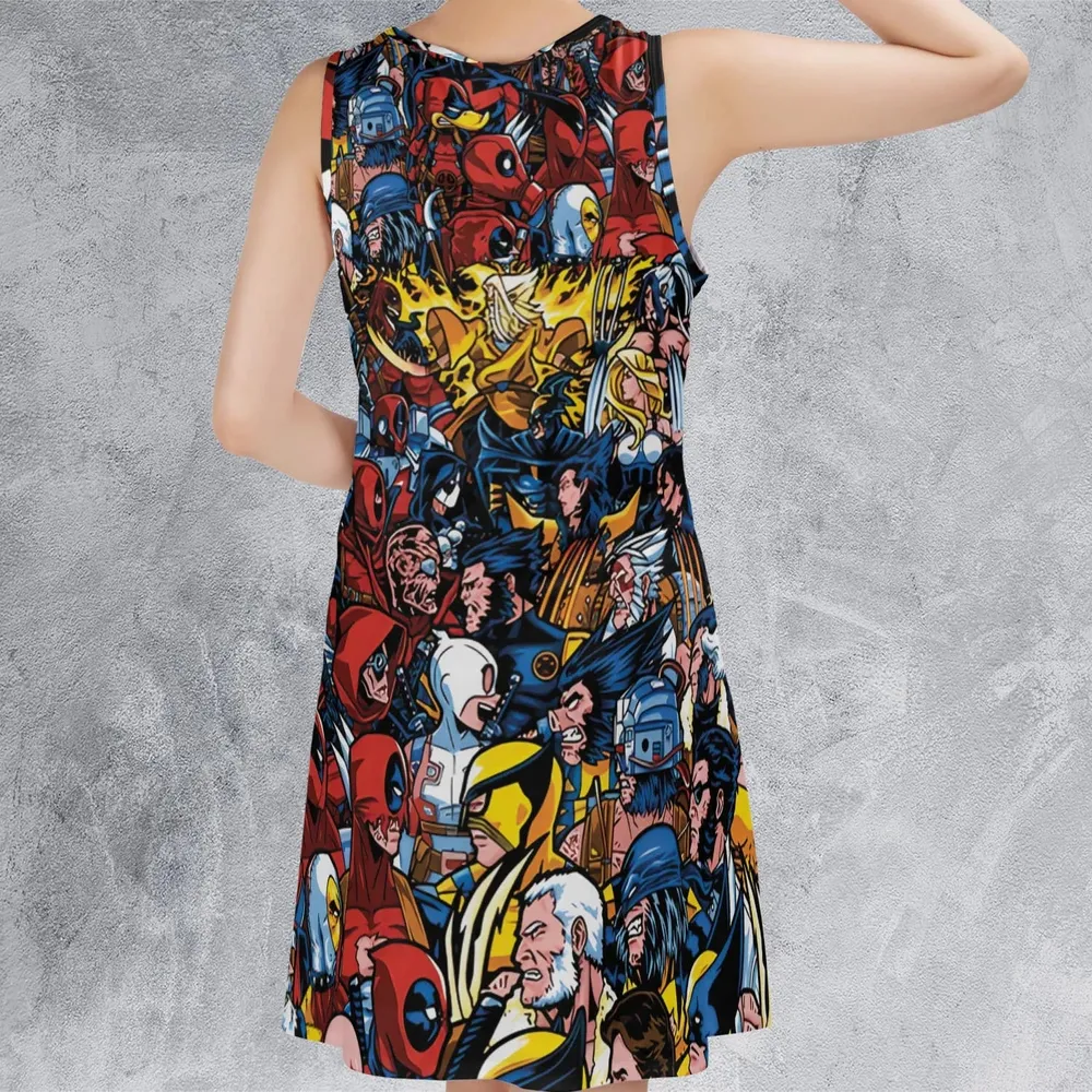 70 Variants and Bloodlines Sleeveless Dress - 3