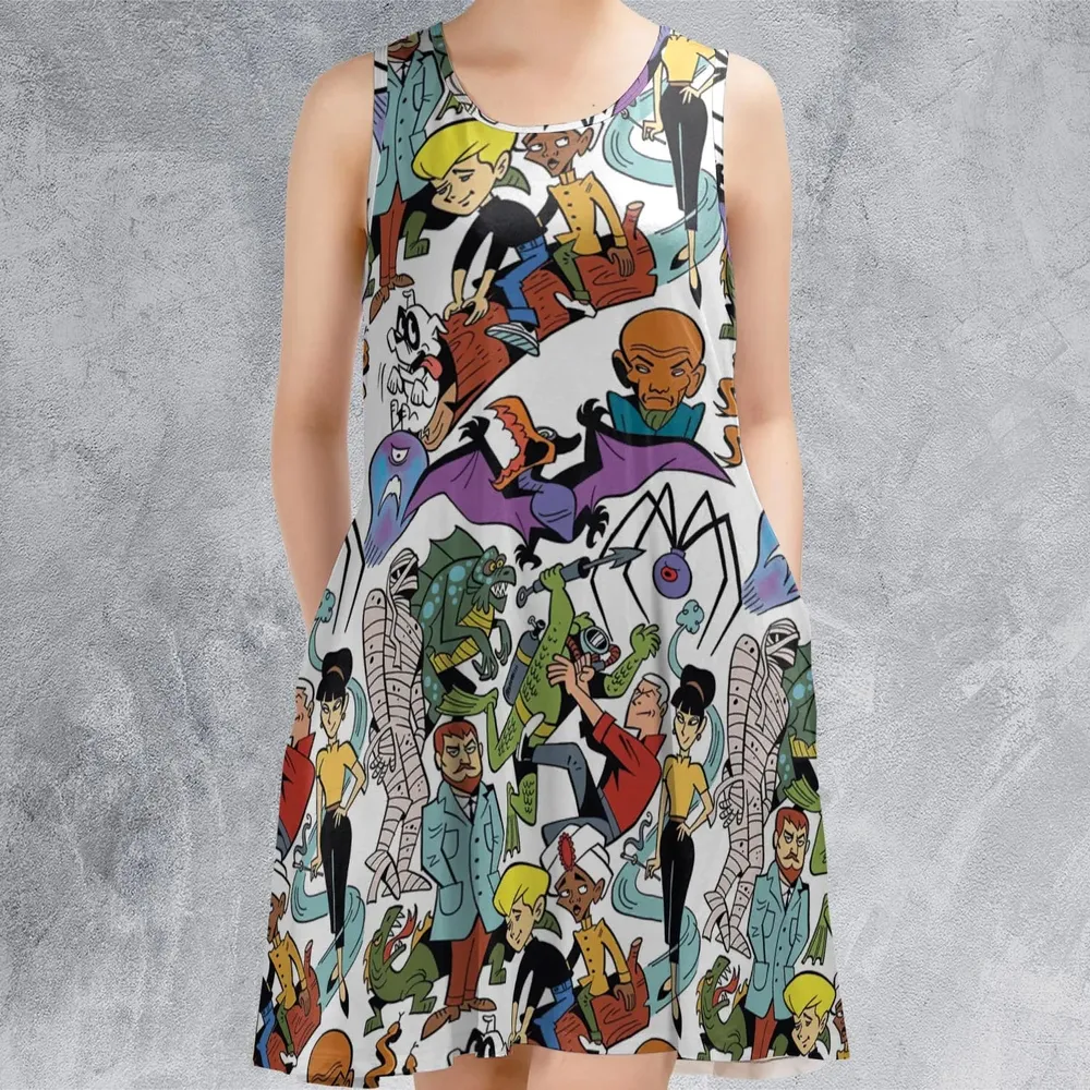 The Adventures Jonny Quest Sleeveless Dress - 2
