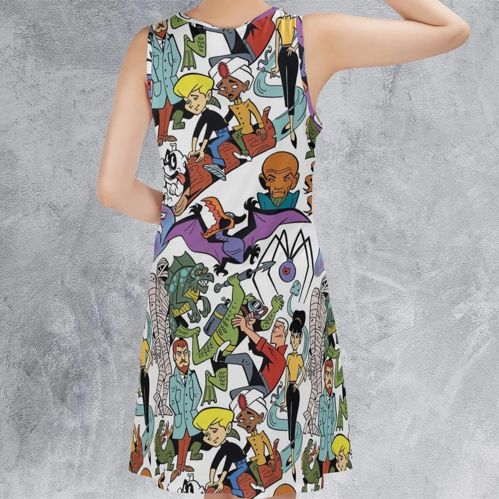 The Adventures Jonny Quest Sleeveless Dress - 3
