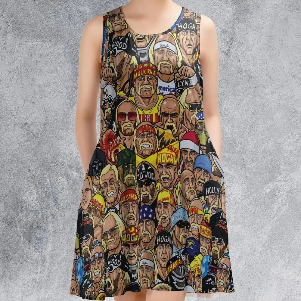 Classic Wrestlers Sleeveless Dress - 2