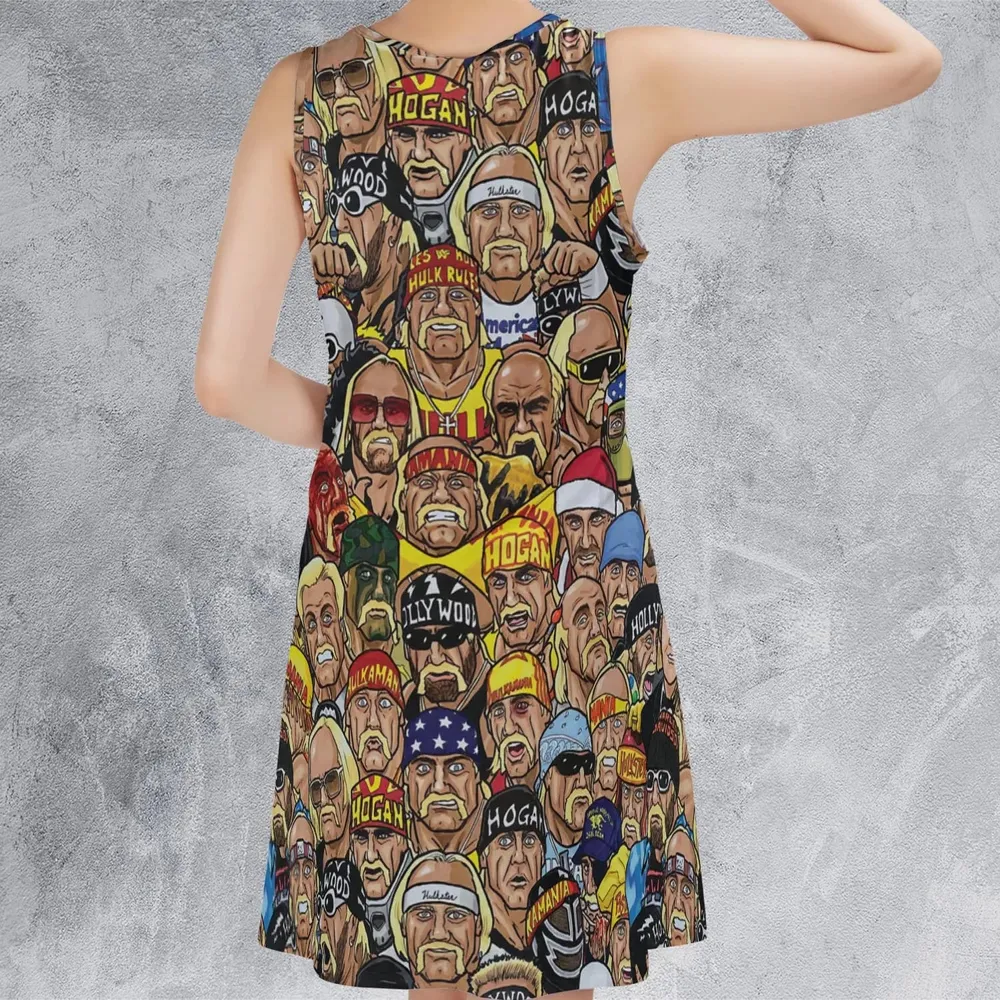 Classic Wrestlers Sleeveless Dress - 3