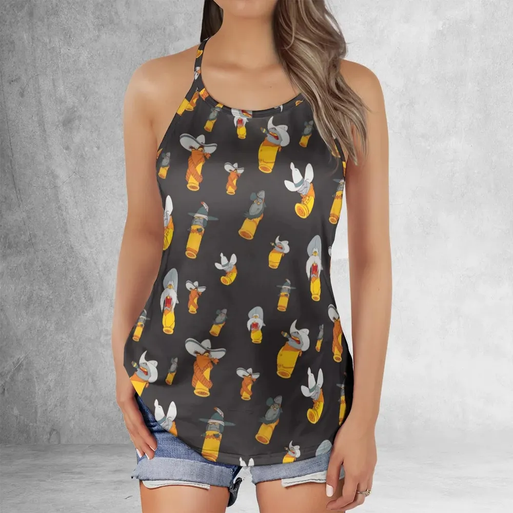 Toon Bullet Roger Rabbit Original Criss Cross Tank Top - 2