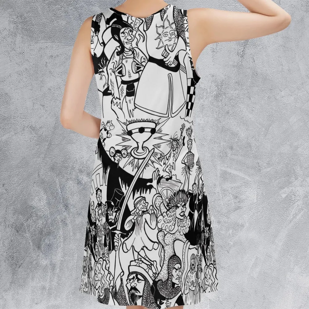 Monty Python Madness Sleeveless Dress - 3