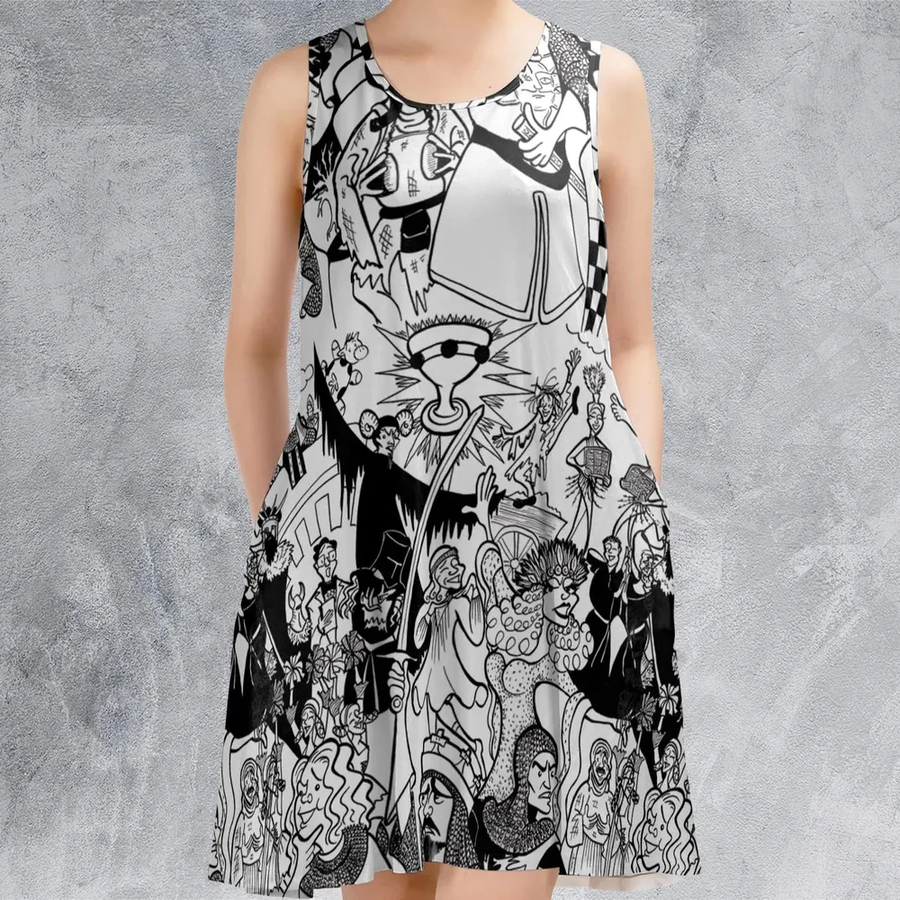 Monty Python Madness Sleeveless Dress - 2